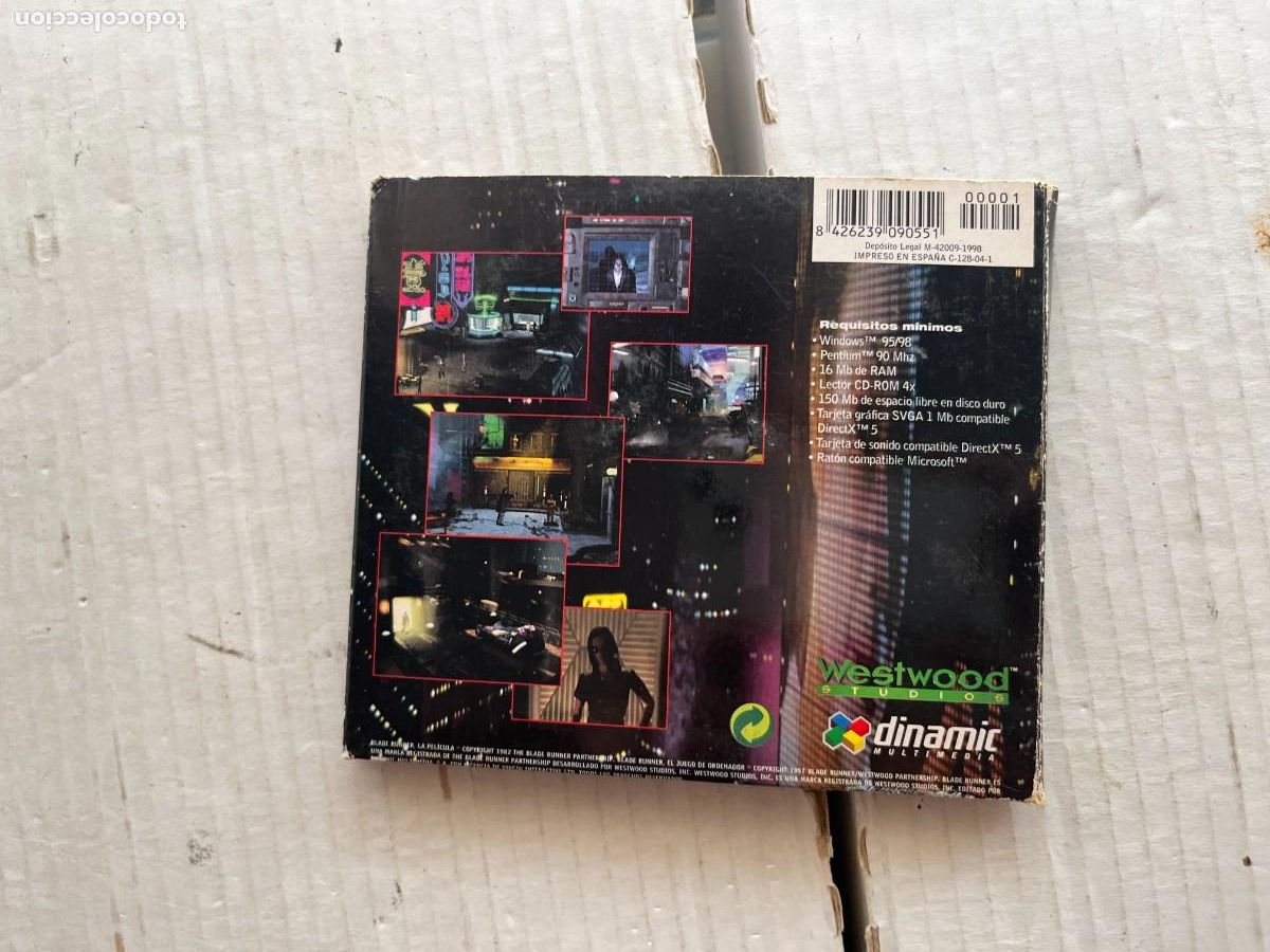 Videojuegos y consolas: BLADE RUNNER - PC CD KREATEN - Foto 2