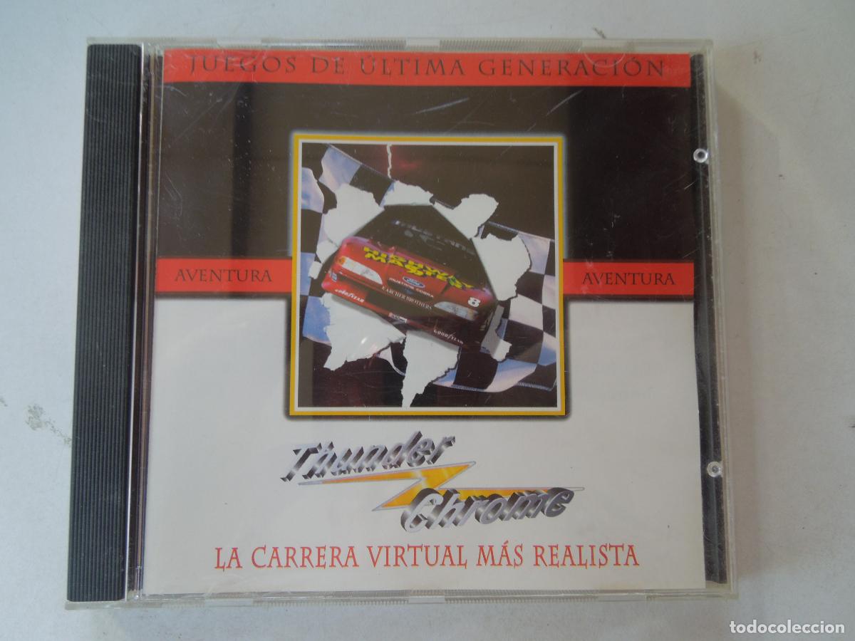 Videojuegos y consolas: THUNDER CHROME - LA CARRERA VIRTUAL MAS REALISTA - PC JUEGOS DE ULTIMA GENERACION