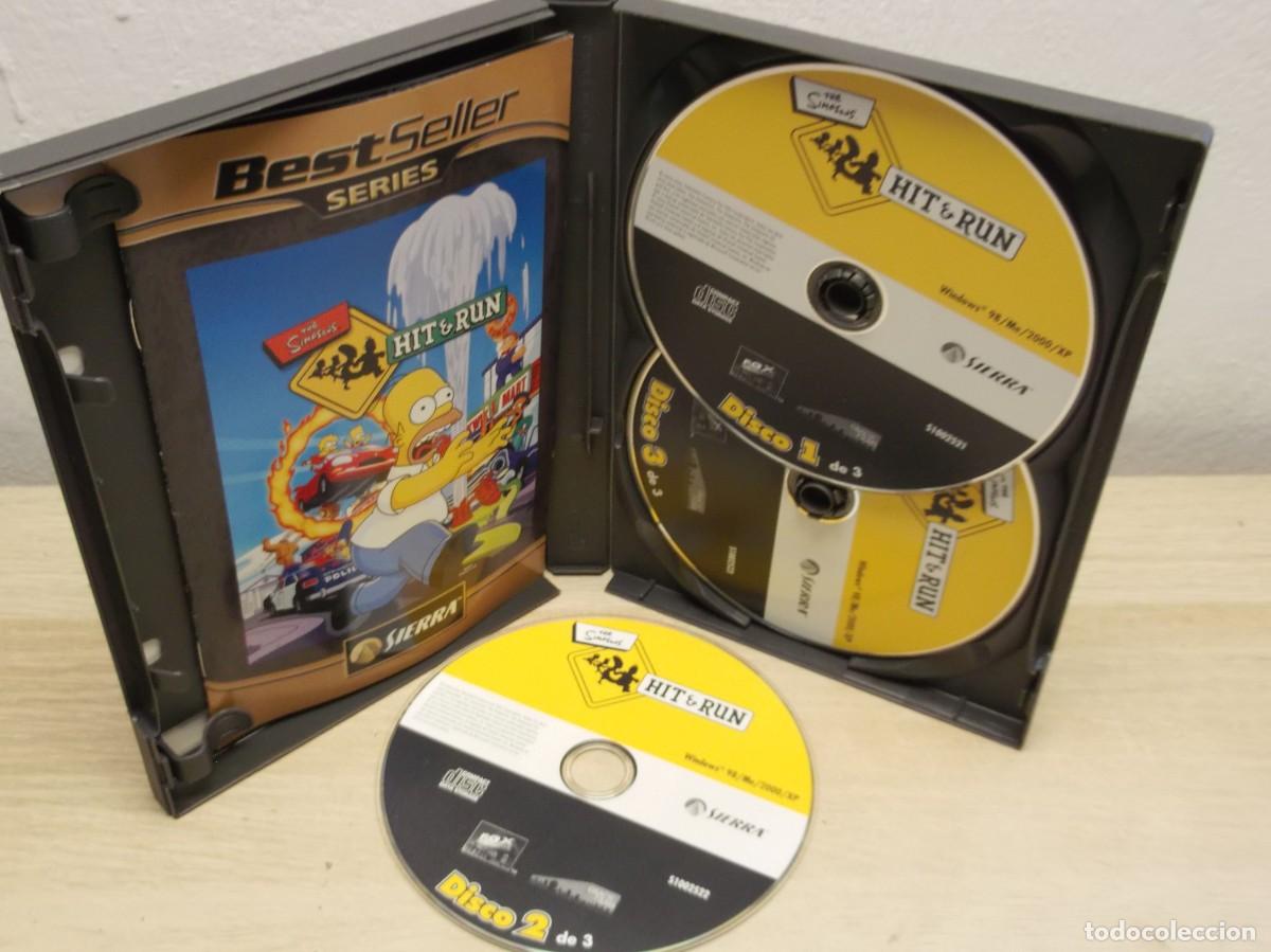 Videojuegos y consolas: Simpsons Hit & Run JUEGO DE PC