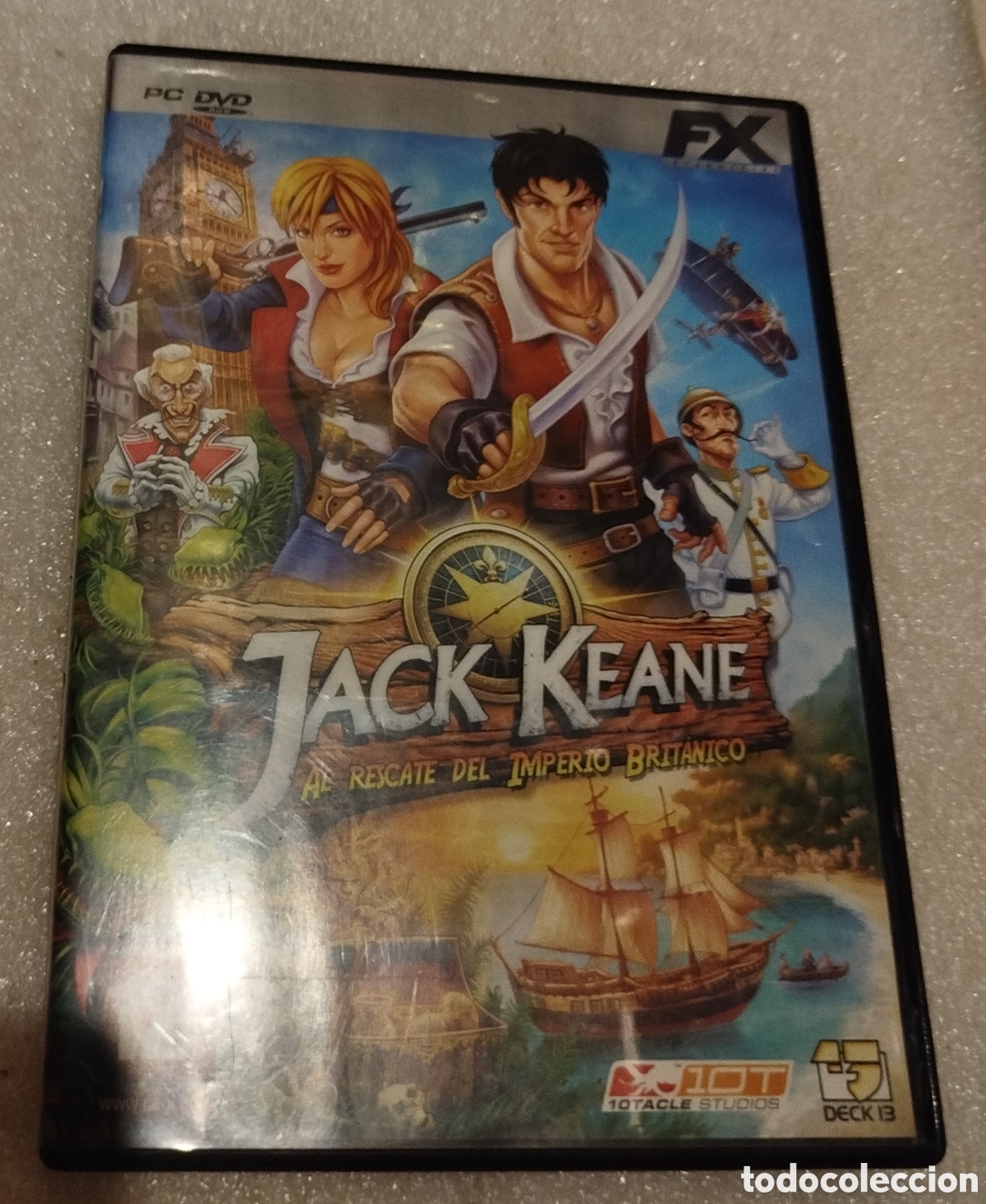 Videojuegos y consolas: Jack Keane - Al rescate del imperio brit&aacute;nico. PC