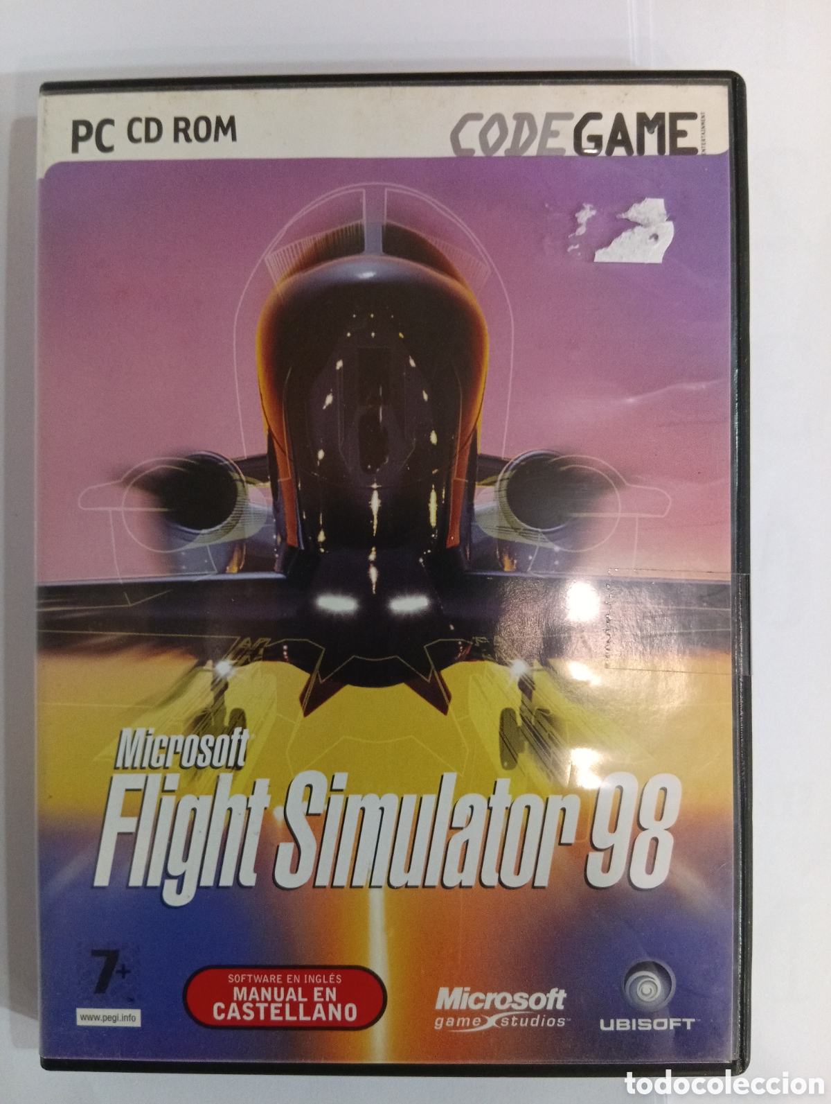Videojuegos y consolas: Juego PC CD Rom Microsoft. Fligth Simulator 98