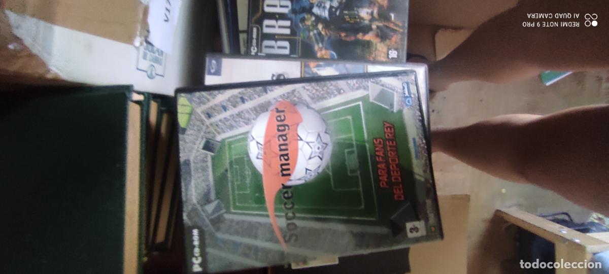 Videojuegos y consolas: Juego f&uacute;tbol para PC Soccer Manager