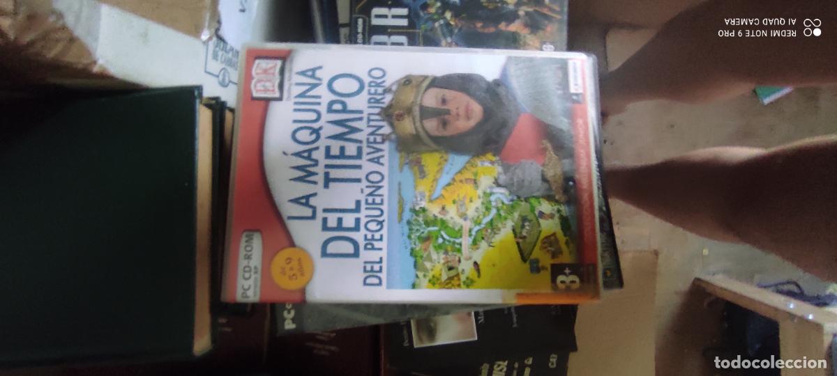 Videojuegos y consolas: LA MAQUINA DEL TIEMPO - DEL PEQUE&Ntilde;O AVENTURERO - CD ROM dvd