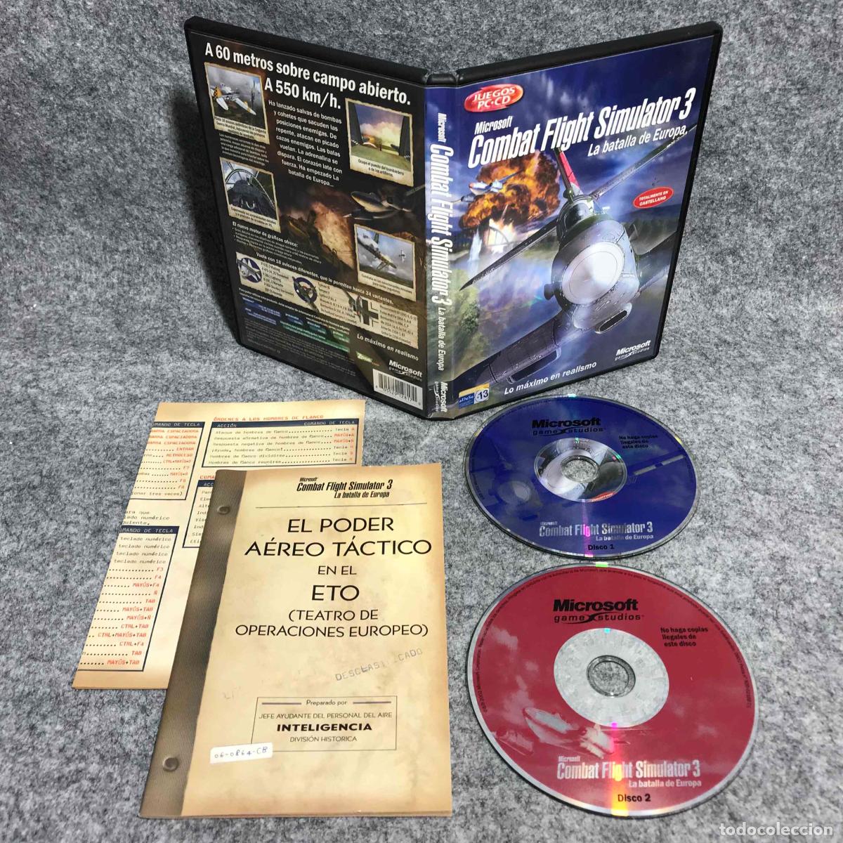 Jeux Vid&eacute;o et Consoles: MICROSOFT COMBAT FLIGHT SIMULATOR 3 LA BATALLA DE EUROPA PC