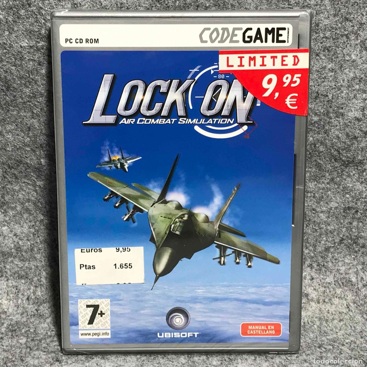 Videojuegos y consolas: LOCK ON AIR COMBAT SIMULATION NUEVO PRECINTADO PC