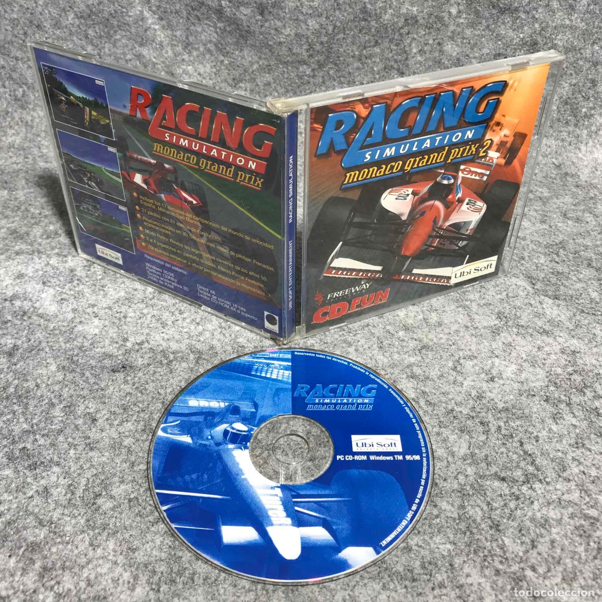 Videojuegos y consolas: RACING SIMULATION MONACO GRAND PRIX 2 PC