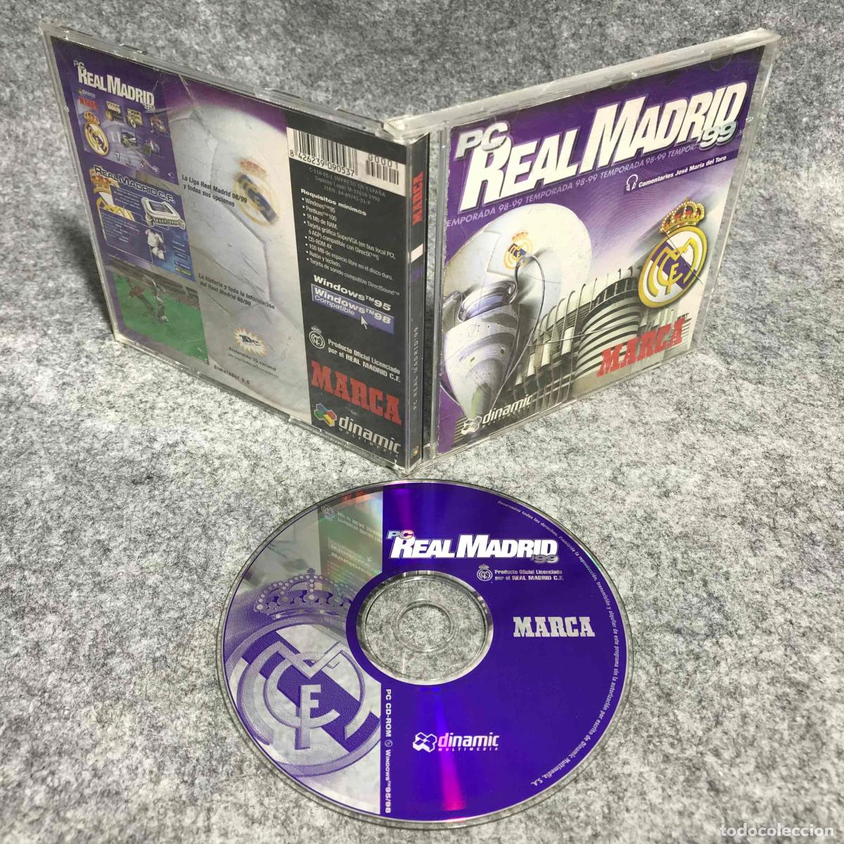 Videojuegos y consolas: PC REAL MADRID 99 PC
