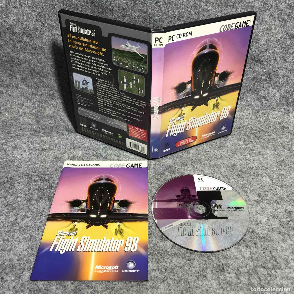 Videojuegos y consolas: MICROSOFT FLIGHT SIMULATOR 98 PC