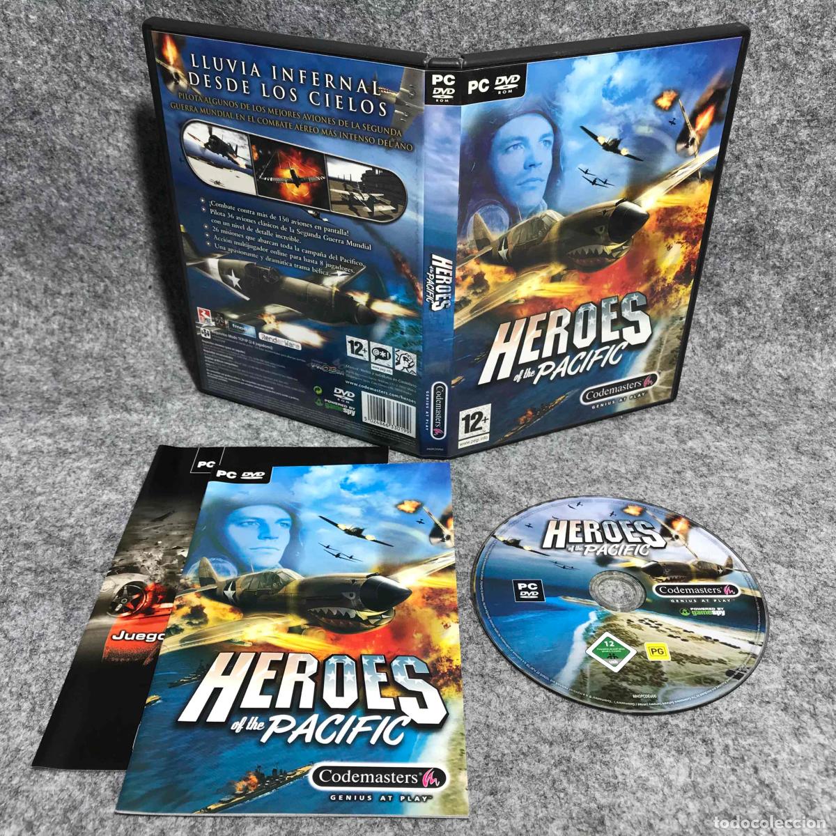 Videojuegos y consolas: HEROES OF THE PACIFIC PC
