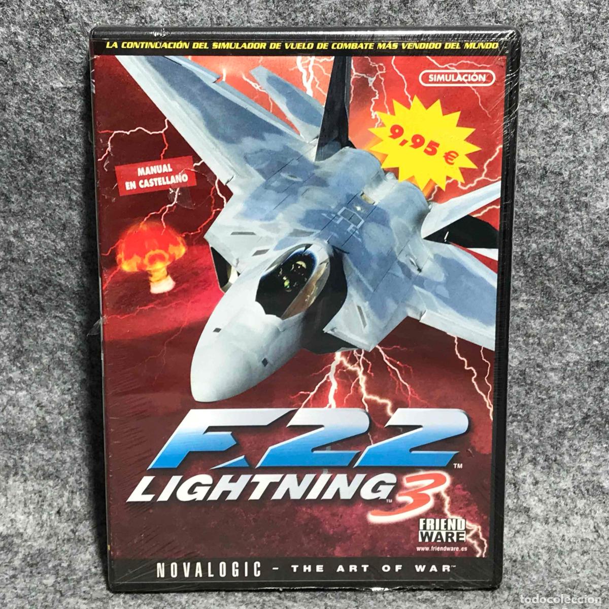 Videojuegos y consolas: F22 LIGHTNING 3 NUEVO PRECINTADO PC