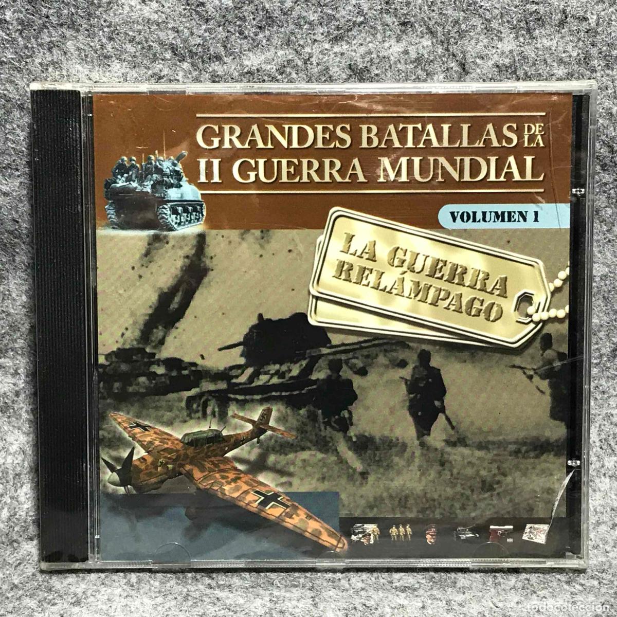 Videojuegos y consolas: GRANDES BATALLAS DE LA II GUERRA MUNDIAL VOLUMEN 1 LA GUERRA RELAMPAGO NUEVO PRECINTADO PC