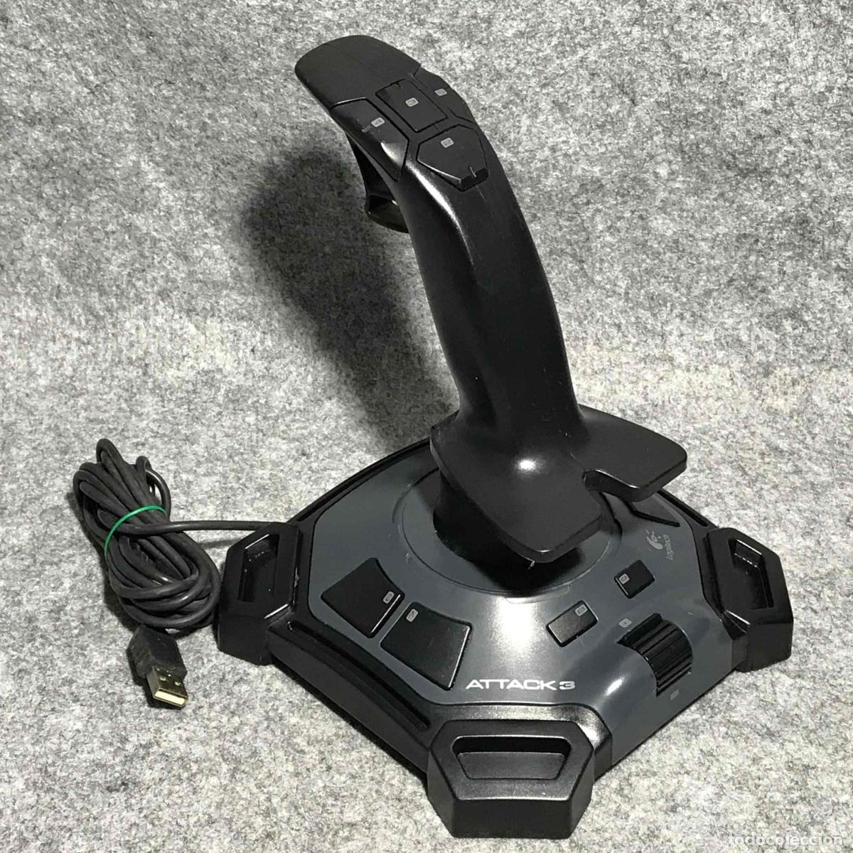 Videojuegos y consolas: LOGITECH JOYSTICK ATTACK 3 USB PC