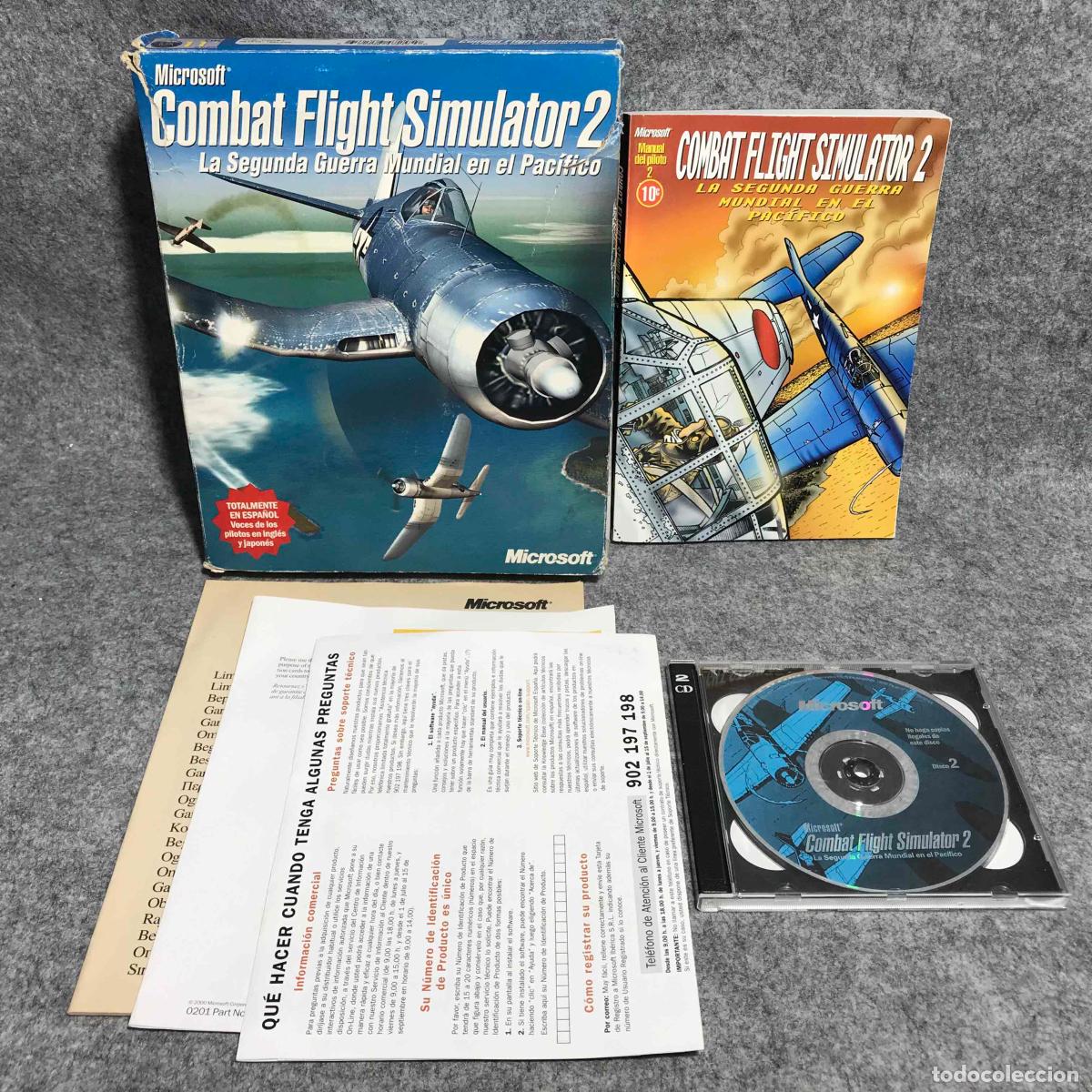 Videojuegos y consolas: MICROSOFT COMBAT FLIGHT SIMULATOR 2 LA SEGUNDA GUERRA MUNDIAL EN EL PACIFICO PC