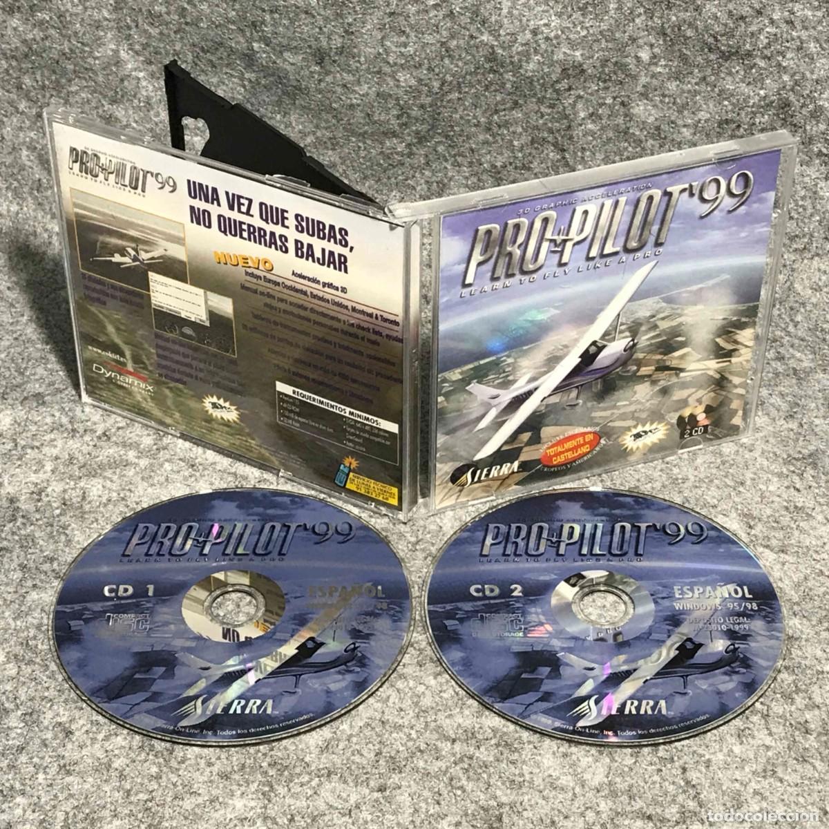 Videojuegos y consolas: PRO PILOT 99 PC SIERRA - Foto 2