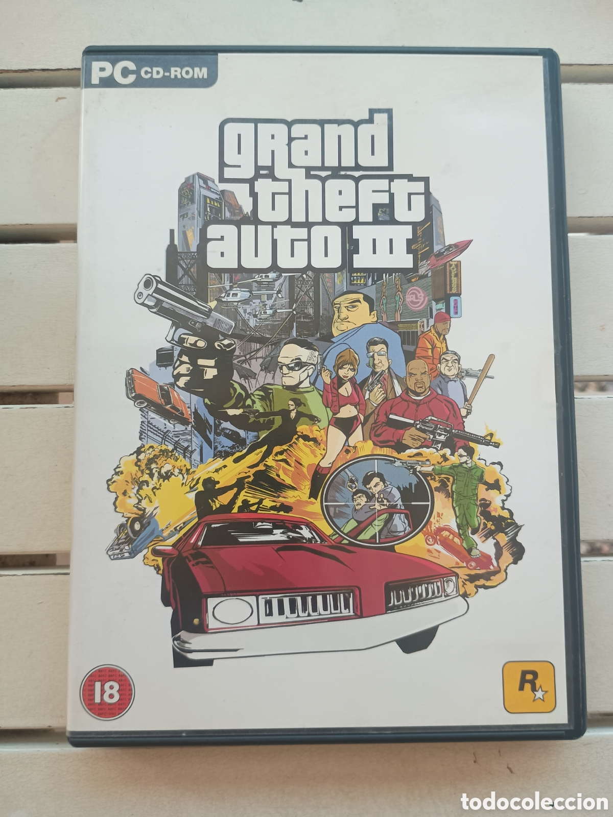 Videojuegos y consolas: GTA III, PC, mapa original.