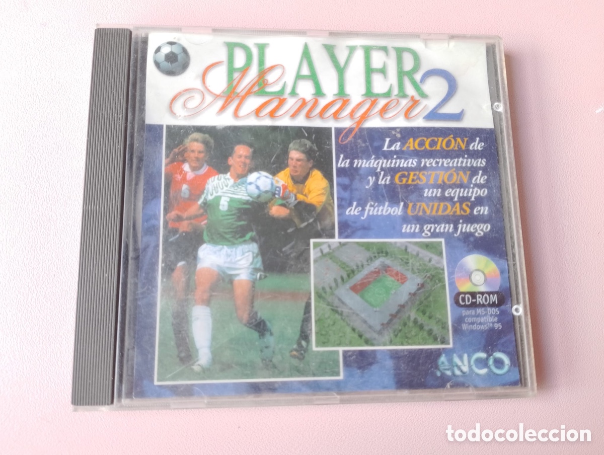 Videojuegos y consolas: Player Manager 2 PC CD-ROM Anco 1995 Espa&ntilde;ol