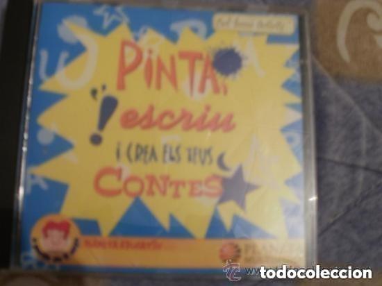 Videojuegos y consolas: CDROM - PINTA ESCRIU I CREA ELS TEUS CONTES -en catalan