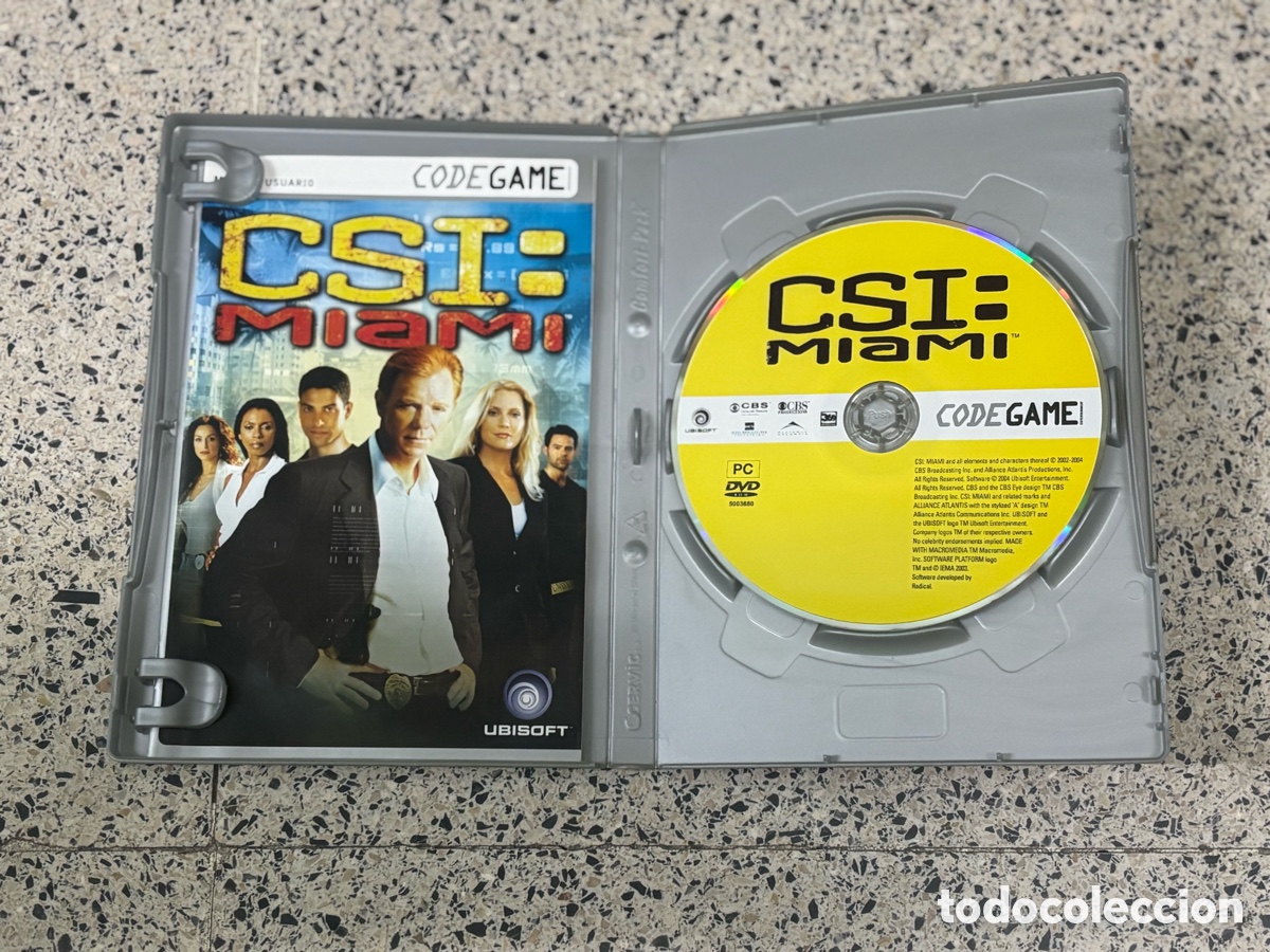 Videojuegos y consolas: Juego PC CSI Miami DVD-ROM Codegame Ubisoft - Completo Castellano Doblado - Foto 3