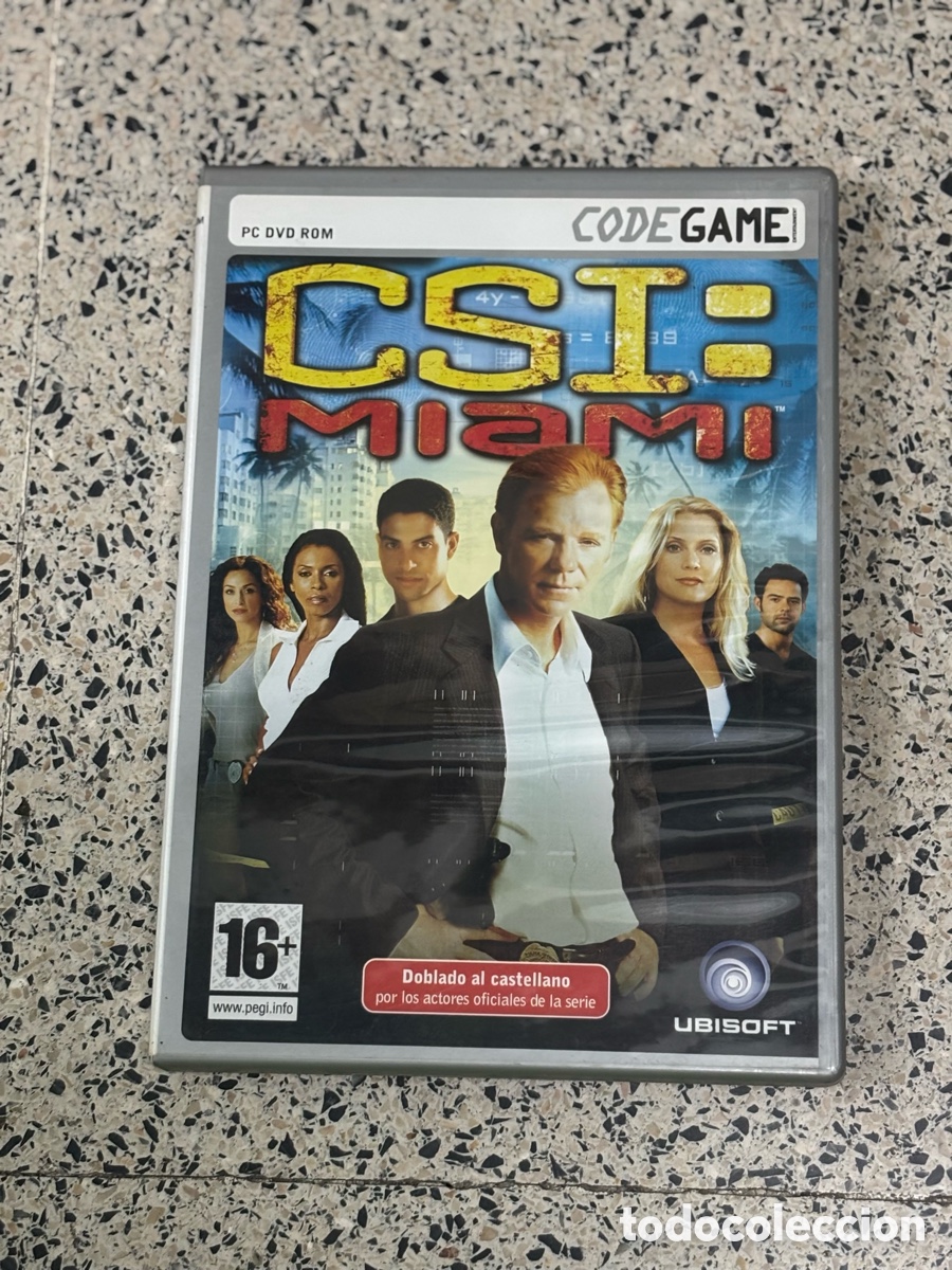 Videojuegos y consolas: Juego PC CSI Miami DVD-ROM Codegame Ubisoft - Completo Castellano Doblado
