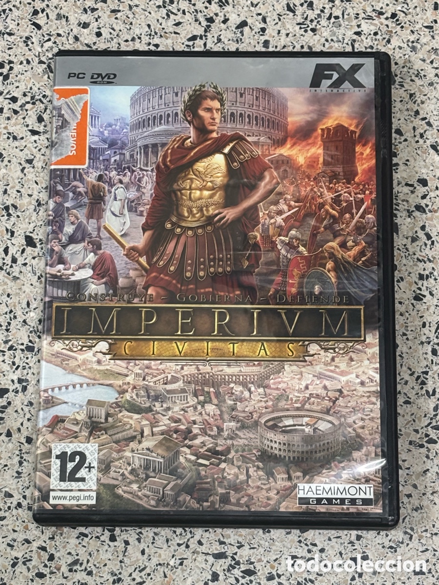 Videojuegos y consolas: Juego PC Imperivm Civitas FX Interactive Completo Con Manual Espa&ntilde;ol DVD ROM⁠