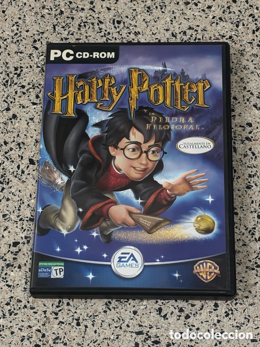 Videojuegos y consolas: Harry Potter y la Piedra Filosofal PC CD-ROM - Castellano Completo (EA Games)
