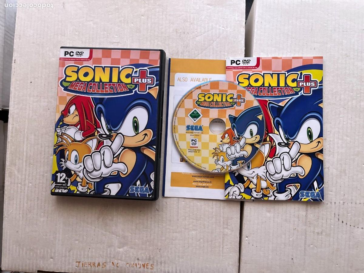 Videojuegos y consolas: SONIC MEGA COLLECTION PLUS SEGA MASTER SYSTEM MEGADRIVE ... PC DVD ROM KREATEN