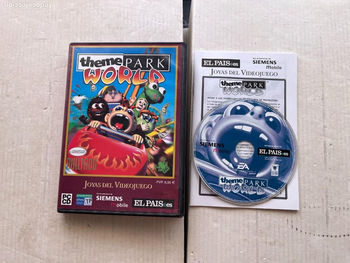 Videojuegos y consolas: THEME PARK WORLD ... PC CD ROM KREATEN