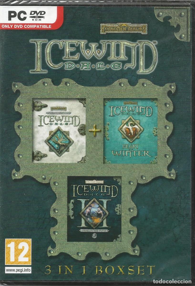 Videojuegos y consolas: Icewind Dale + Heart of Winter + Icewind Dale II - PC DVD ROM - 3 en 1 boxset - RPG - Precintado