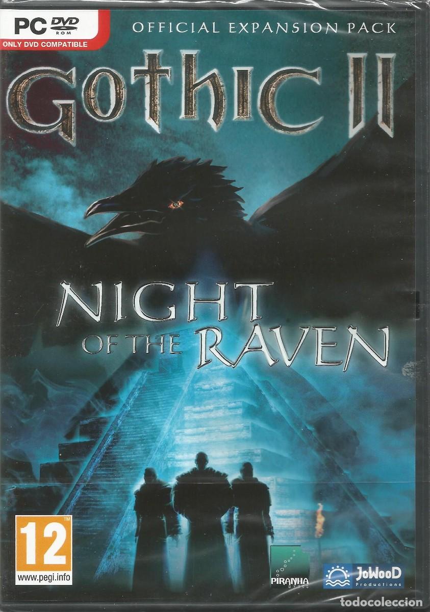 Videojuegos y consolas: Gothic II: Night of the Raven - Pack de expansi&oacute;n - PC DVD ROM - JoWood - RPG - Nuevo y precintado