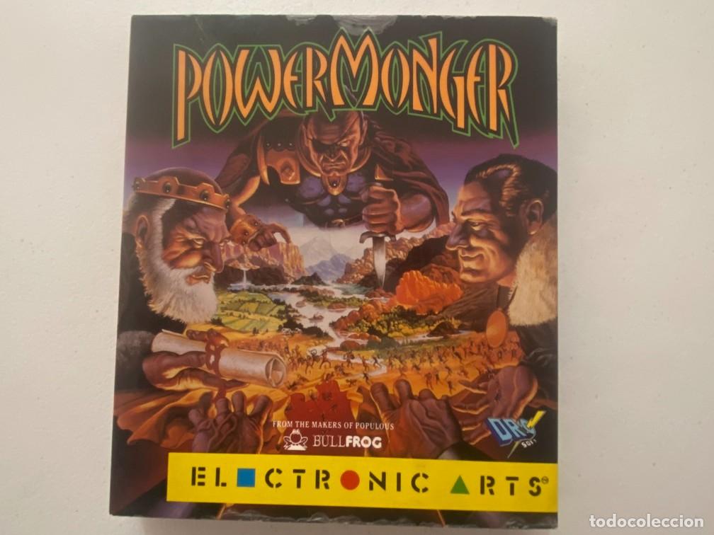 Videojuegos y consolas: Power Monger - PC Videojuego Caja media de cart&oacute;n