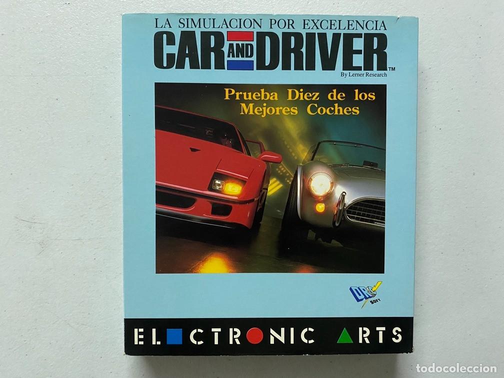 Videojuegos y consolas: CAR AND DRIVER - PC Videojuego Caja media de cart&oacute;n
