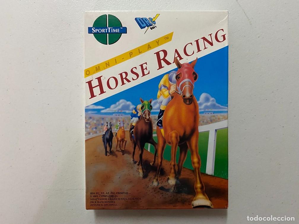 Videojuegos y consolas: HORSE RACING - PC Videojuego Caja media de cart&oacute;n
