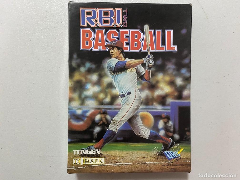 Videojuegos y consolas: RBI BASEBALL - PC Videojuego Caja media de cart&oacute;n