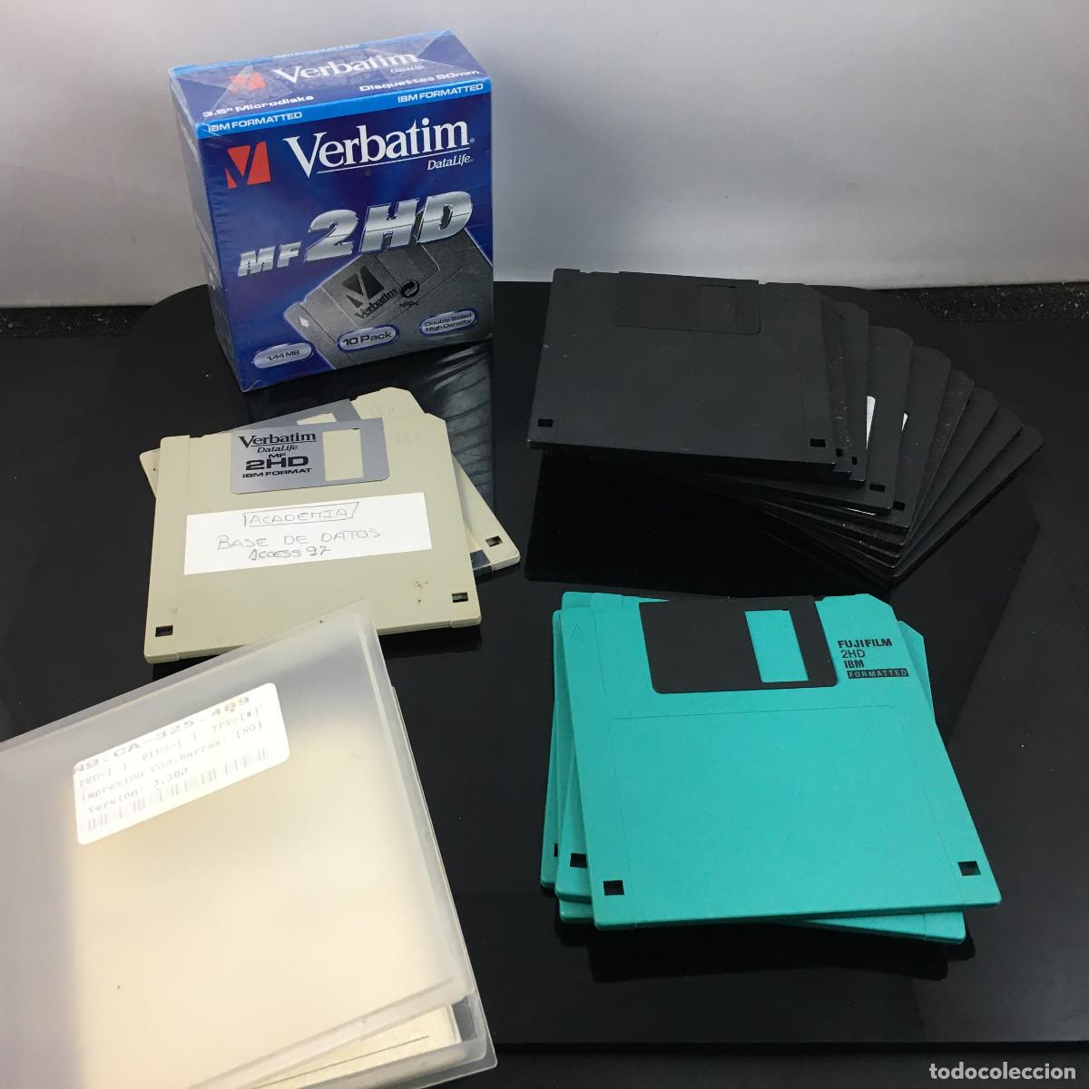 Videojuegos y consolas: lote de 25 disquettes Variados. usados y nuevos. diskettes. PC vintage