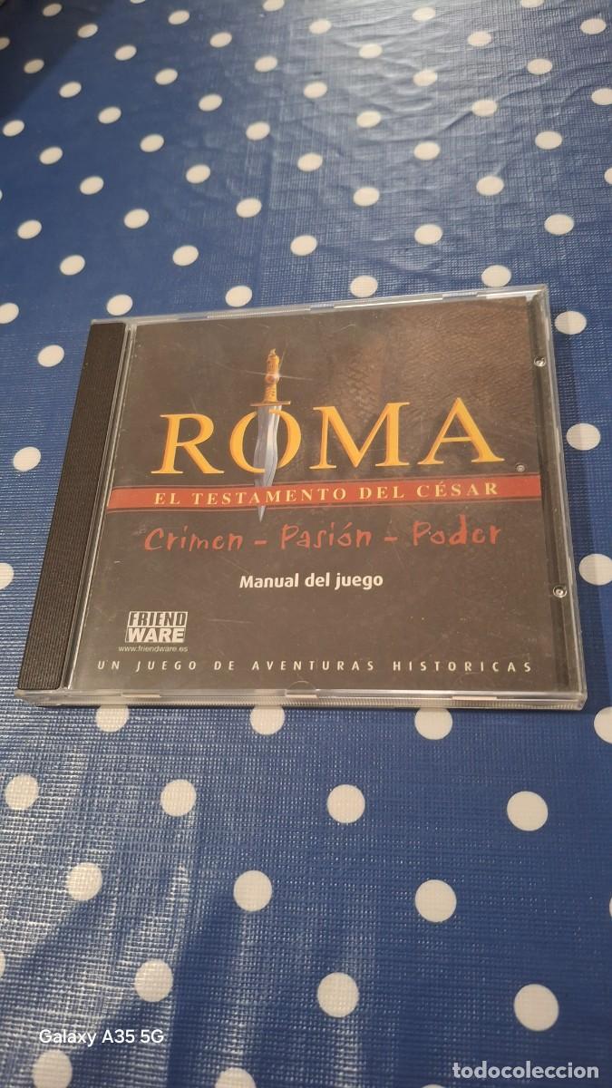 Videojuegos y consolas: Juego Roma el testamento del cesar pc