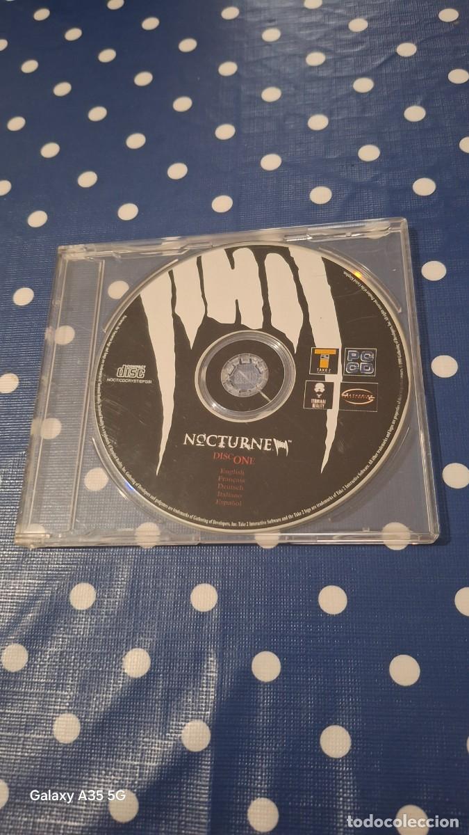 Videojuegos y consolas: Juego Nocturne pc CD rom
