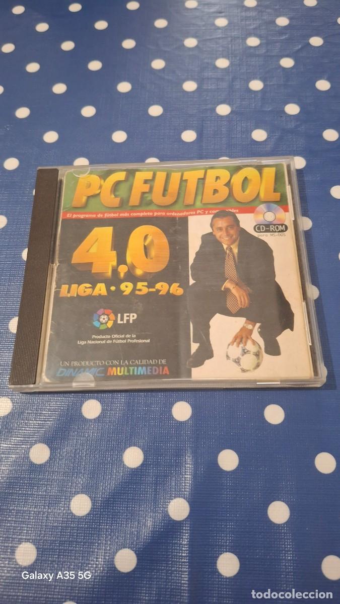 Videojuegos y consolas: Juego pc f&uacute;tbol 4.0 liga 95-96 CD rom