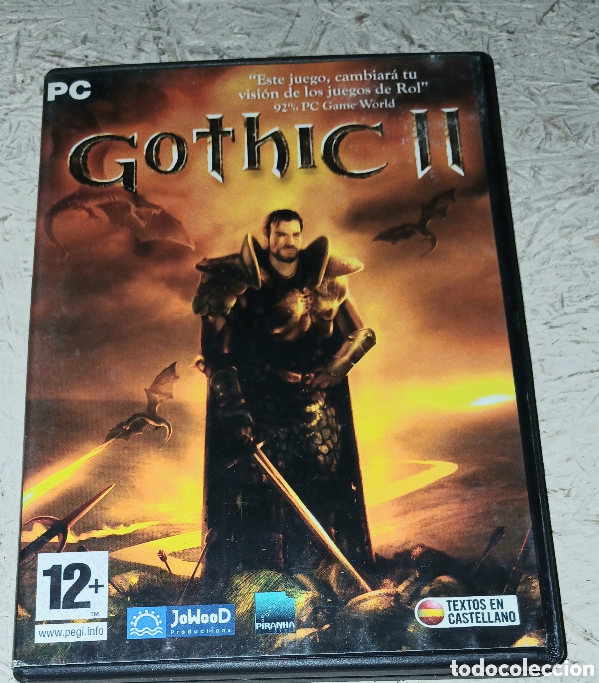Videojuegos y consolas: Videojuego PC Gothic II - Edici&oacute;n Promocional Revista Microman&iacute;a N&ordm; 156 (DVD-ROM, Textos Castellano