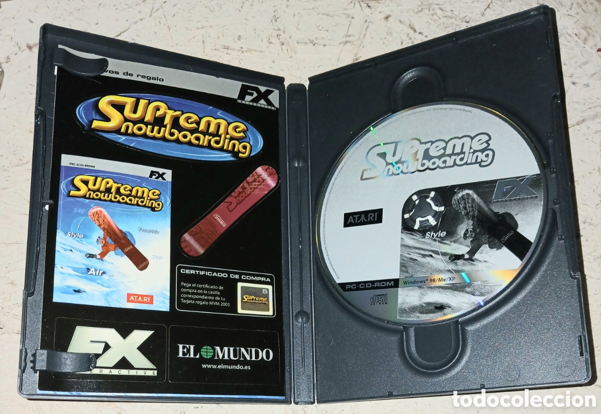 Videojuegos y consolas: Videojuego PC CD-ROM Supreme Snowboarding - FX Interactive / Atari MVM 2005 - Foto 2