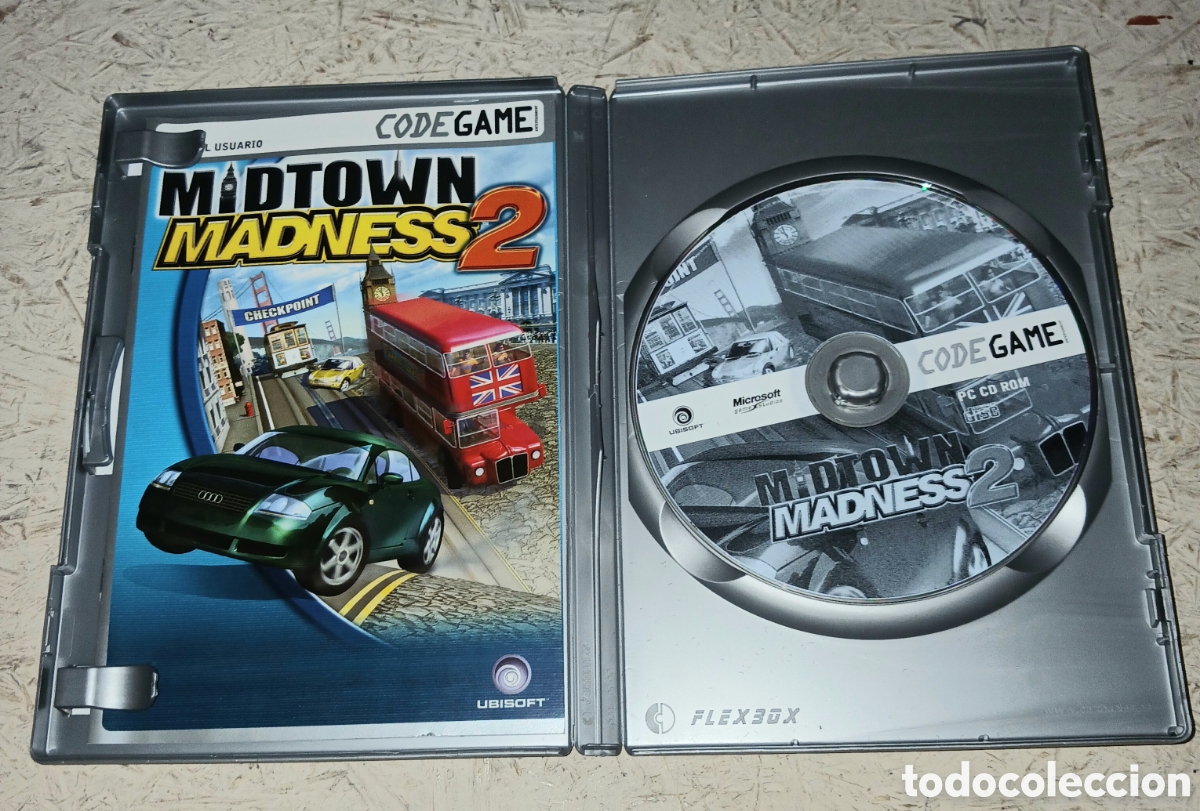Videojuegos y consolas: Videojuego PC CD-ROM Midtown Madness 2 - Edici&oacute;n CodeGame / El Pa&iacute;s (Microsoft / Ubisoft - Foto 2