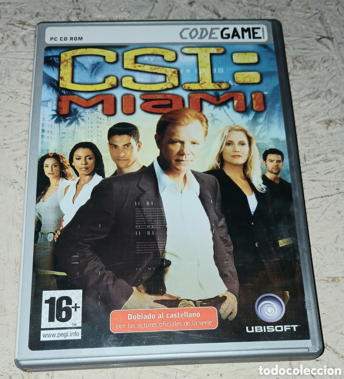 Videojuegos y consolas: Videojuego PC CD-ROM CSI: Miami - Edici&oacute;n CodeGame / Ubisoft (3 Discos, Doblado al Castellano)
