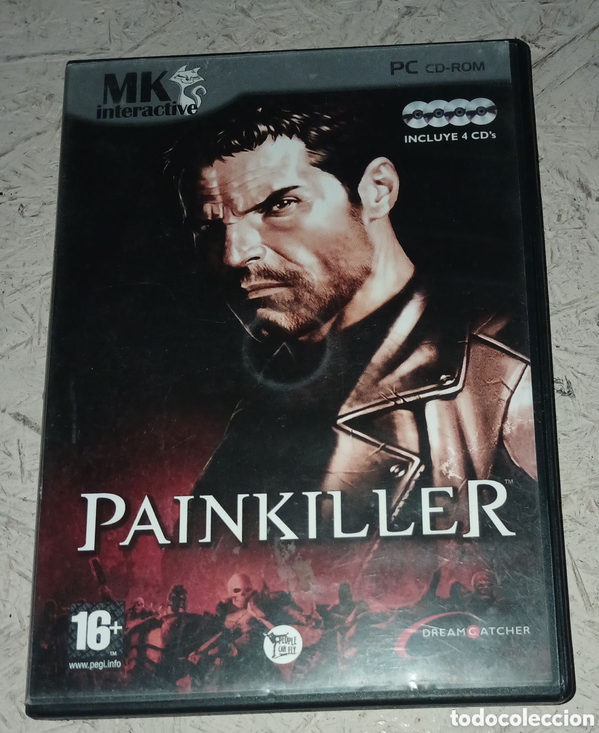 Videojuegos y consolas: Videojuego PC CD-ROM Painkiller - Edici&oacute;n Espa&ntilde;ola MK Interactive (Edici&oacute;n Completa 4 CD's con BSO