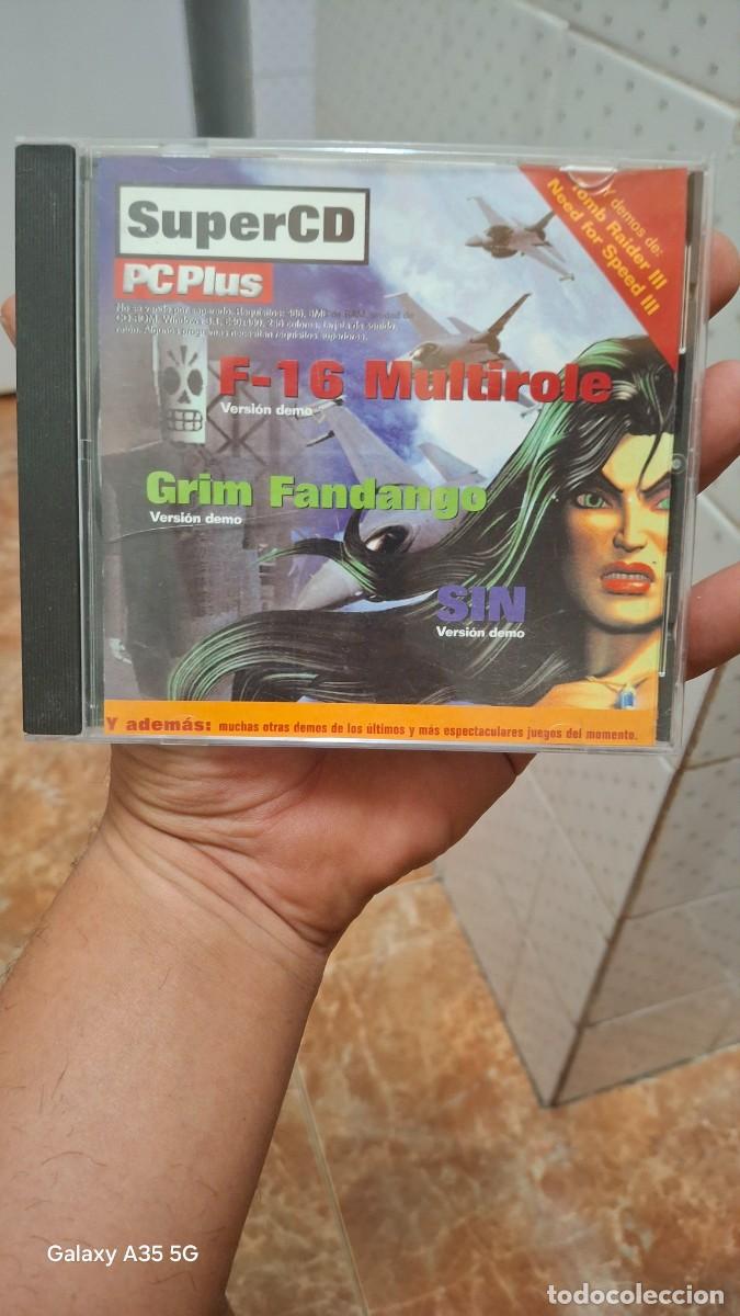 Videojuegos y consolas: Juego super CD F-16 multirole,grima fandango,sin... pc