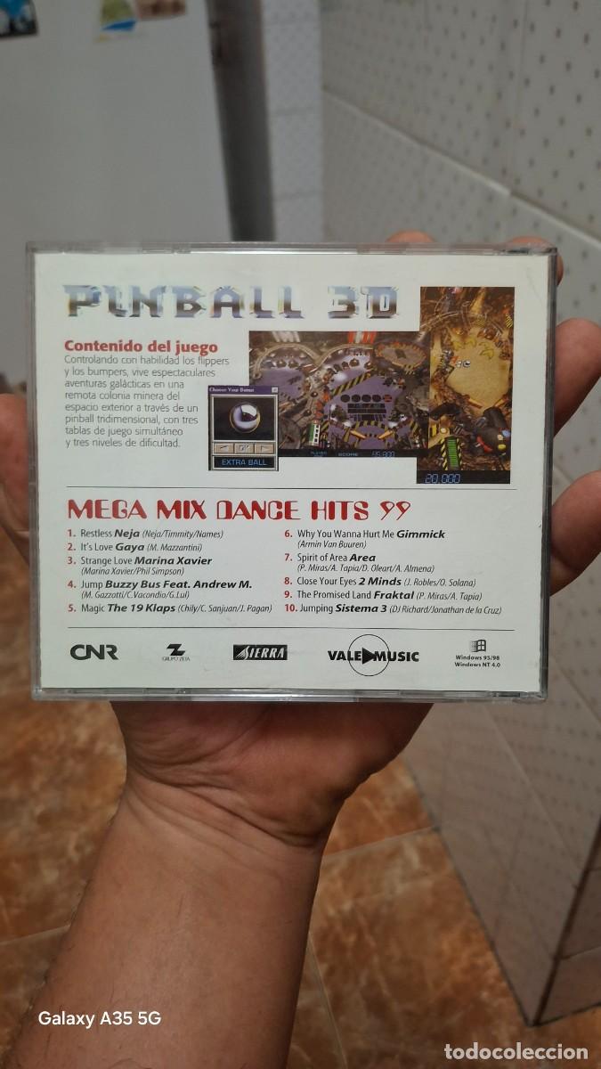 Videojuegos y consolas: Juego pinball 3D pc CD juego audio compatible - Foto 2