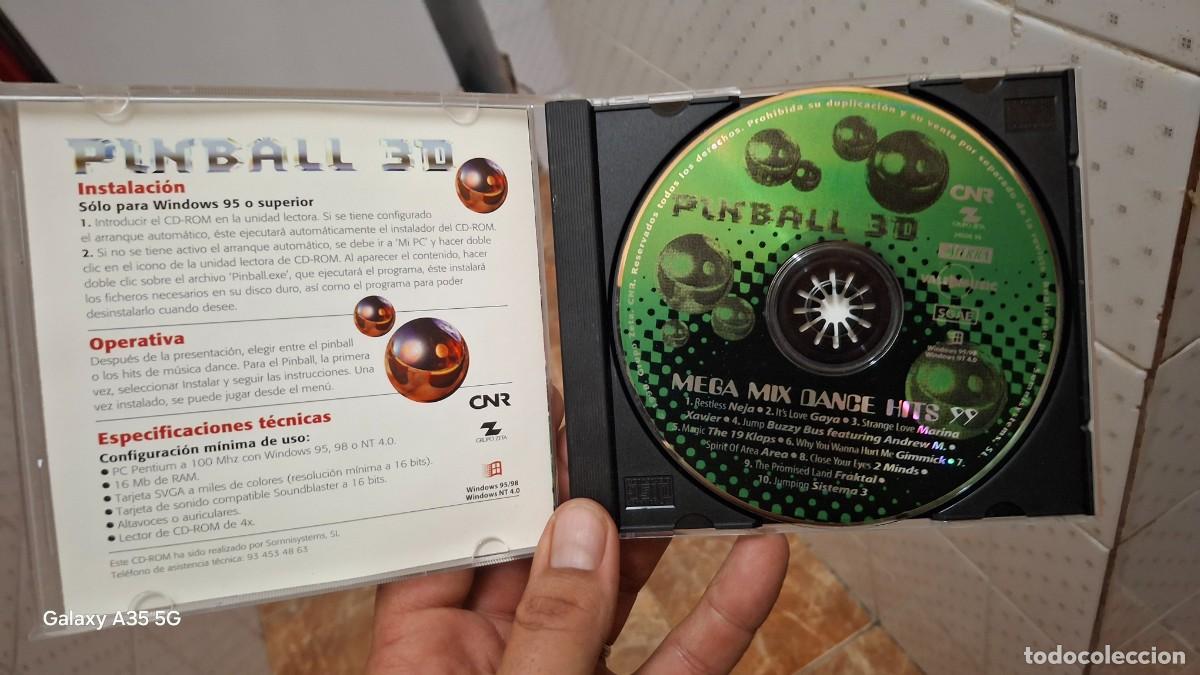 Videojuegos y consolas: Juego pinball 3D pc CD juego audio compatible - Foto 3