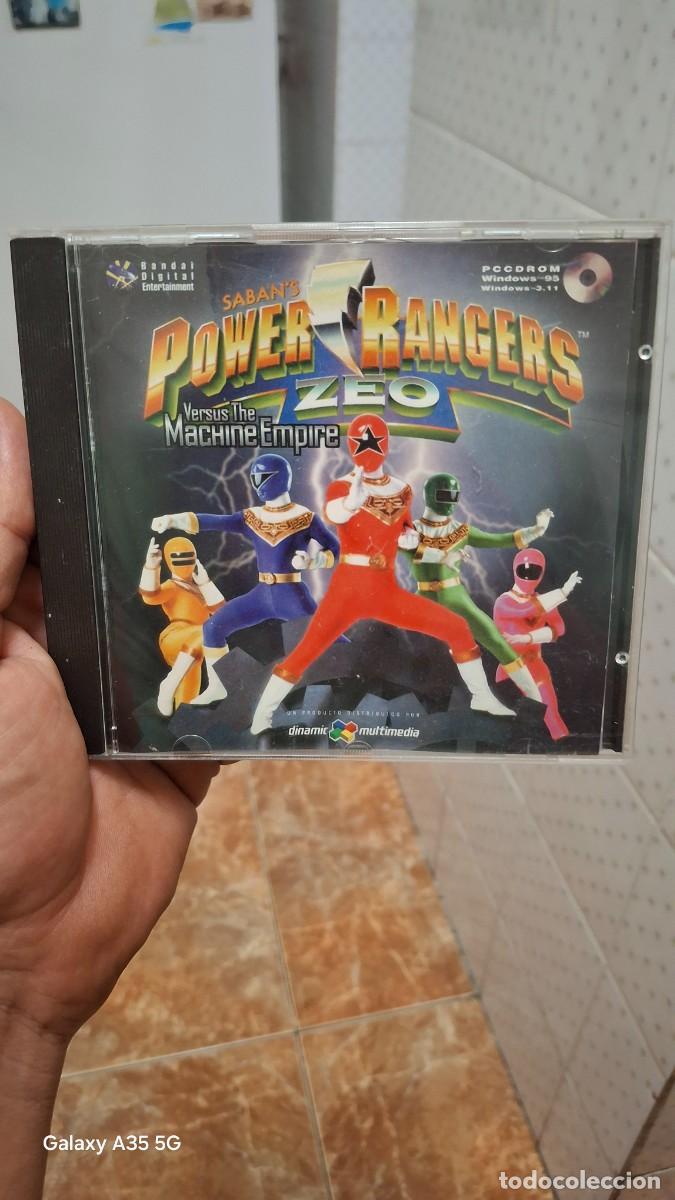 Videojuegos y consolas: Juego saban's Power Rangers zeo pc