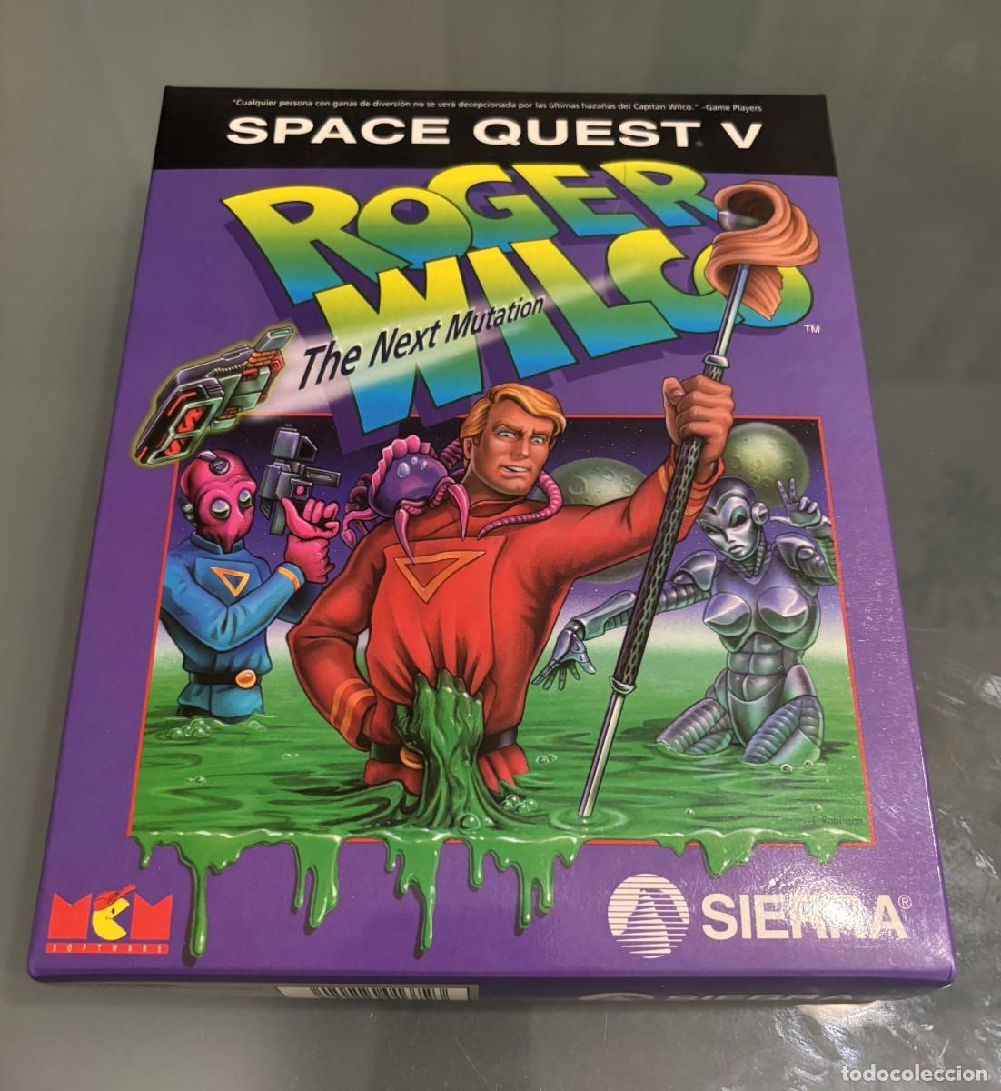 Videojuegos y consolas: SPACE QUEST V Roger Wilco The Next Mutation de Sierra CD
