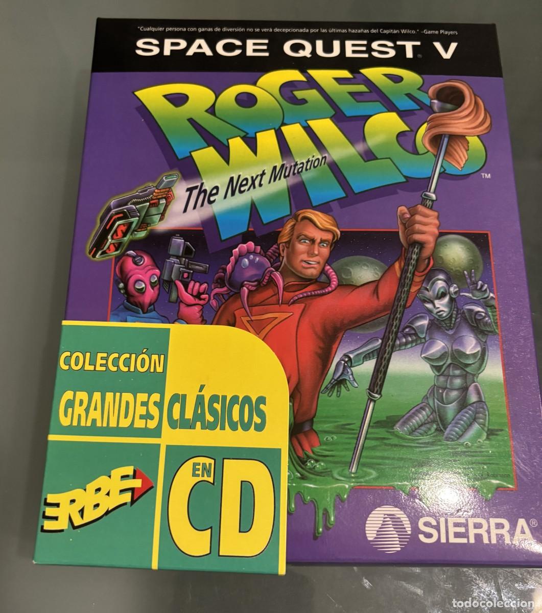 Videojuegos y consolas: SPACE QUEST V Roger Wilco The Next Mutation de Sierra CD - Foto 6