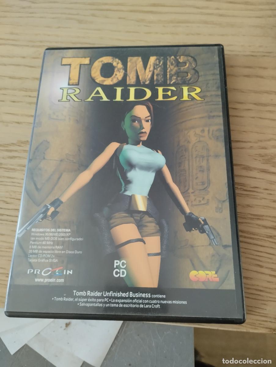 Videojuegos y consolas: juego pc de tomb raider lara croft
