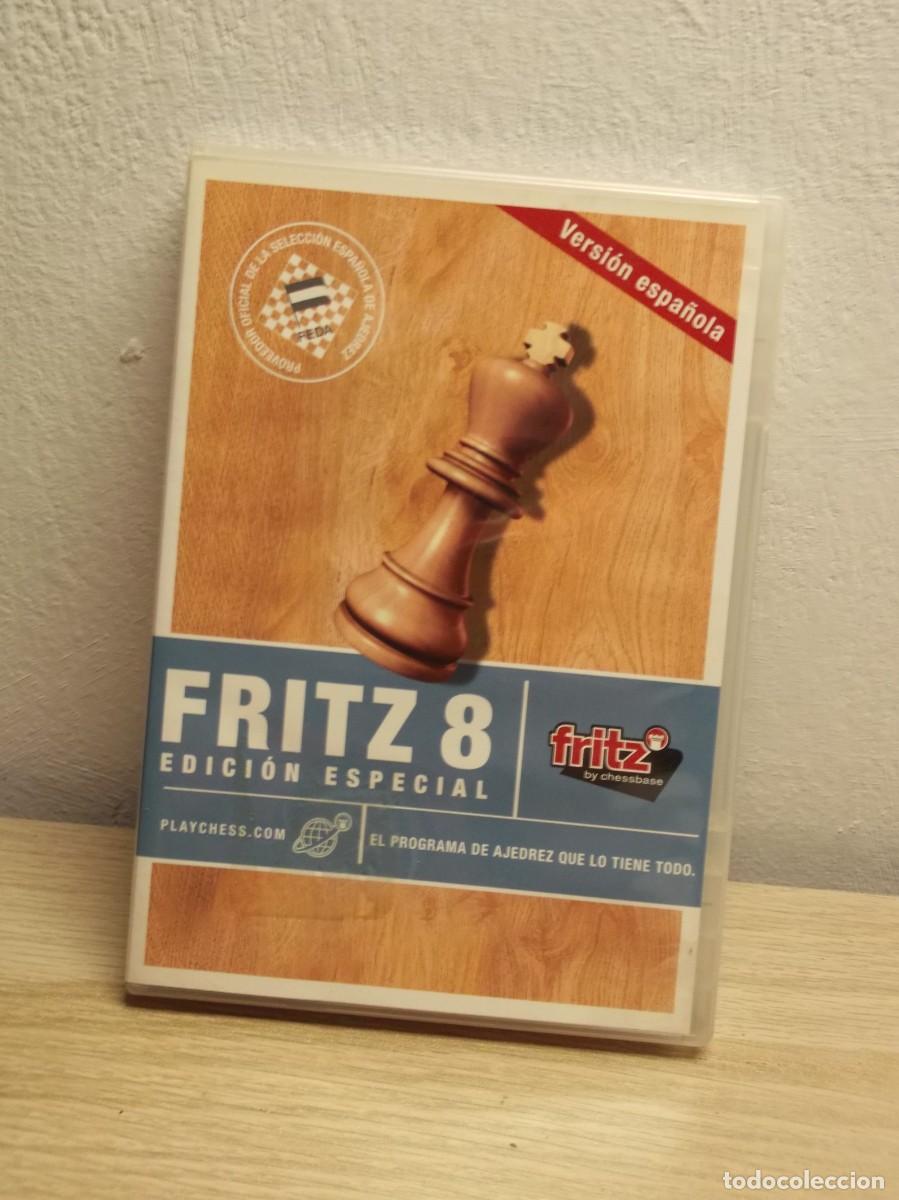 Videojuegos y consolas: Fritz 8 JUEGO ajedrez CD-ROM PC